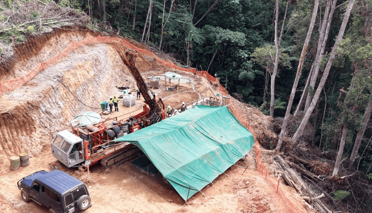 Zenex Drilling site PNG